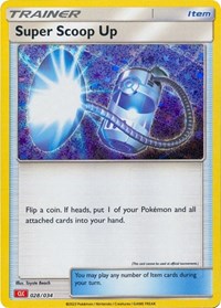 Super Scoop Up 028/034 Trading Card Game Classic Pokémon card
