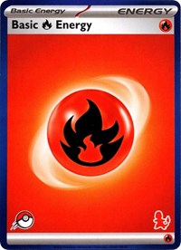 Basic Fire Energy (Blue Border) My First Battle Pokémon card