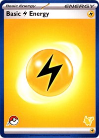Basic Lightning Energy (Blue Border) My First Battle Pokémon card