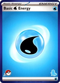 Basic Water Energy (Blue Border) My First Battle Pokémon card