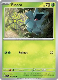 Pineco 001/091 · Reverse Holo