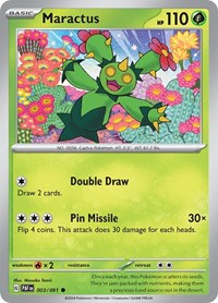 Maractus 003/091 · Reverse Holo