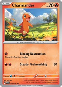 Charmander 007/091 · Reverse Holo