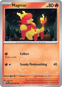 Magmar 009/091 · Reverse Holo