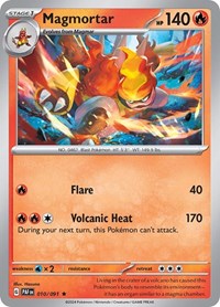 Magmortar 010/091 · Reverse Holo
