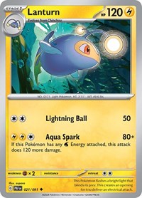 Lanturn 021/091 · Reverse Holo