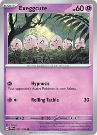 Exeggcute 023/091 · Reverse Holo