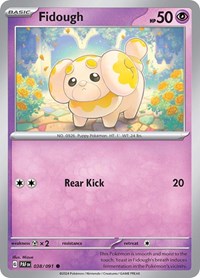 Fidough 038/091 · Reverse Holo