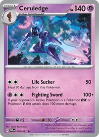 Ceruledge 040/091 · Reverse Holo