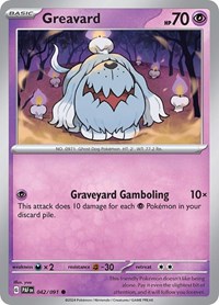 Greavard 042/091 · Reverse Holo