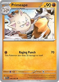 Primeape 046/091 · Reverse Holo