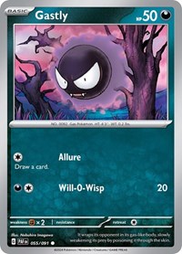 Gastly 055/091 · Reverse Holo