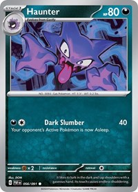 Haunter 056/091 · Reverse Holo