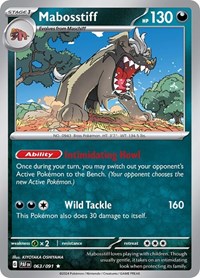Mabosstiff 063/091 · Reverse Holo
