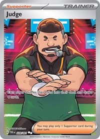 Judge 228/091 Paldean Fates Pokémon card