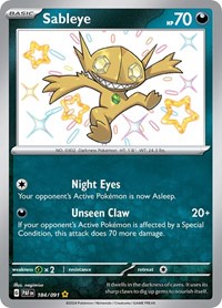 Sableye 184/091