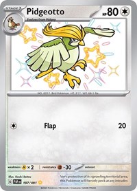 Pidgeotto 197/091
