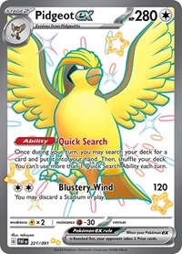 Pidgeot ex 221/091