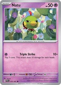 Natu 025/091 · Reverse Holo