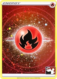 Fire Energy (Prize Pack Series 3) (Cosmos Holo) Prize Pack Series Cards Pokémon card