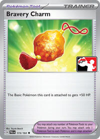 Bravery Charm 173/193 Prize Pack Series Cards Pokémon card