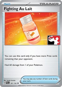 Fighting Au Lait 181/193 Prize Pack Series Cards Pokémon card