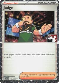 Judge (Cosmos Holo) 176/198 Prize Pack Series Cards Pokémon card