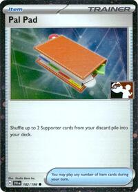 Pal Pad (Cosmos Holo) 182/198 Prize Pack Series Cards Pokémon card