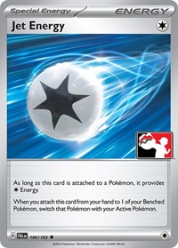 Jet Energy 190/193 Prize Pack Series Cards Pokémon card