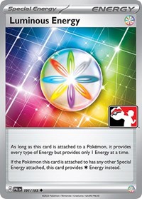 Luminous Energy 191/193 Prize Pack Series Cards Pokémon card