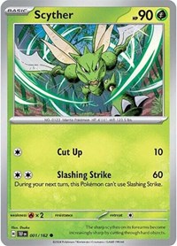 Scyther 001/162 · Reverse Holo