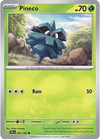 Pineco 002/162 · Reverse Holo