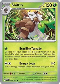 Shiftry 005/162 · Reverse Holo