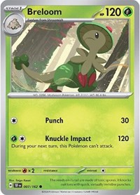 Breloom 007/162 · Reverse Holo