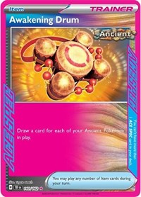 Awakening Drum 141/162 Temporal Forces Pokémon card