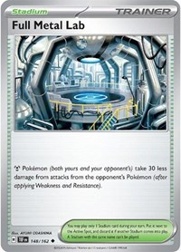 Full Metal Lab 148/162 Temporal Forces Reverse Holo Pokémon card