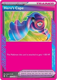 Hero's Cape 152/162 Temporal Forces Pokémon card
