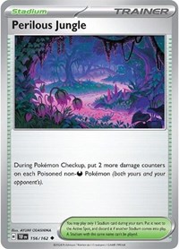 Perilous Jungle 156/162 Temporal Forces Reverse Holo Pokémon card