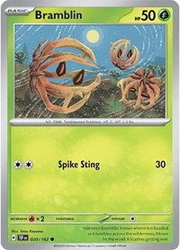 Bramblin 020/162 · Reverse Holo