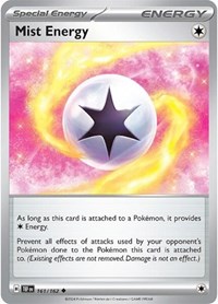 Mist Energy 161/162 Temporal Forces Reverse Holo Pokémon card