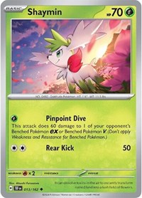 Shaymin 013/162 · Reverse Holo