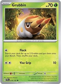 Grubbin 018/162 · Reverse Holo