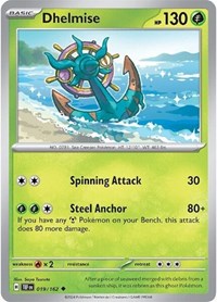 Dhelmise 019/162 · Reverse Holo