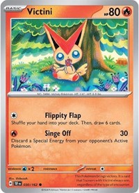 Victini 030/162 · Reverse Holo