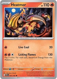 Heatmor 031/162 · Reverse Holo
