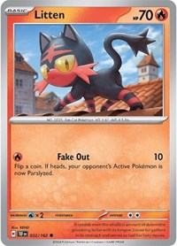Litten 032/162 · Reverse Holo