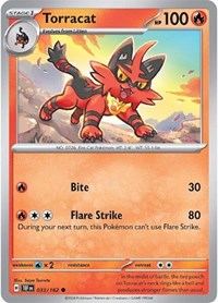 Torracat 033/162 · Reverse Holo