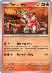 Turtonator 035/162 · Reverse Holo