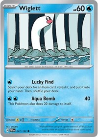 Wiglett 047/162 · Reverse Holo