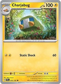 Charjabug 055/162 · Reverse Holo